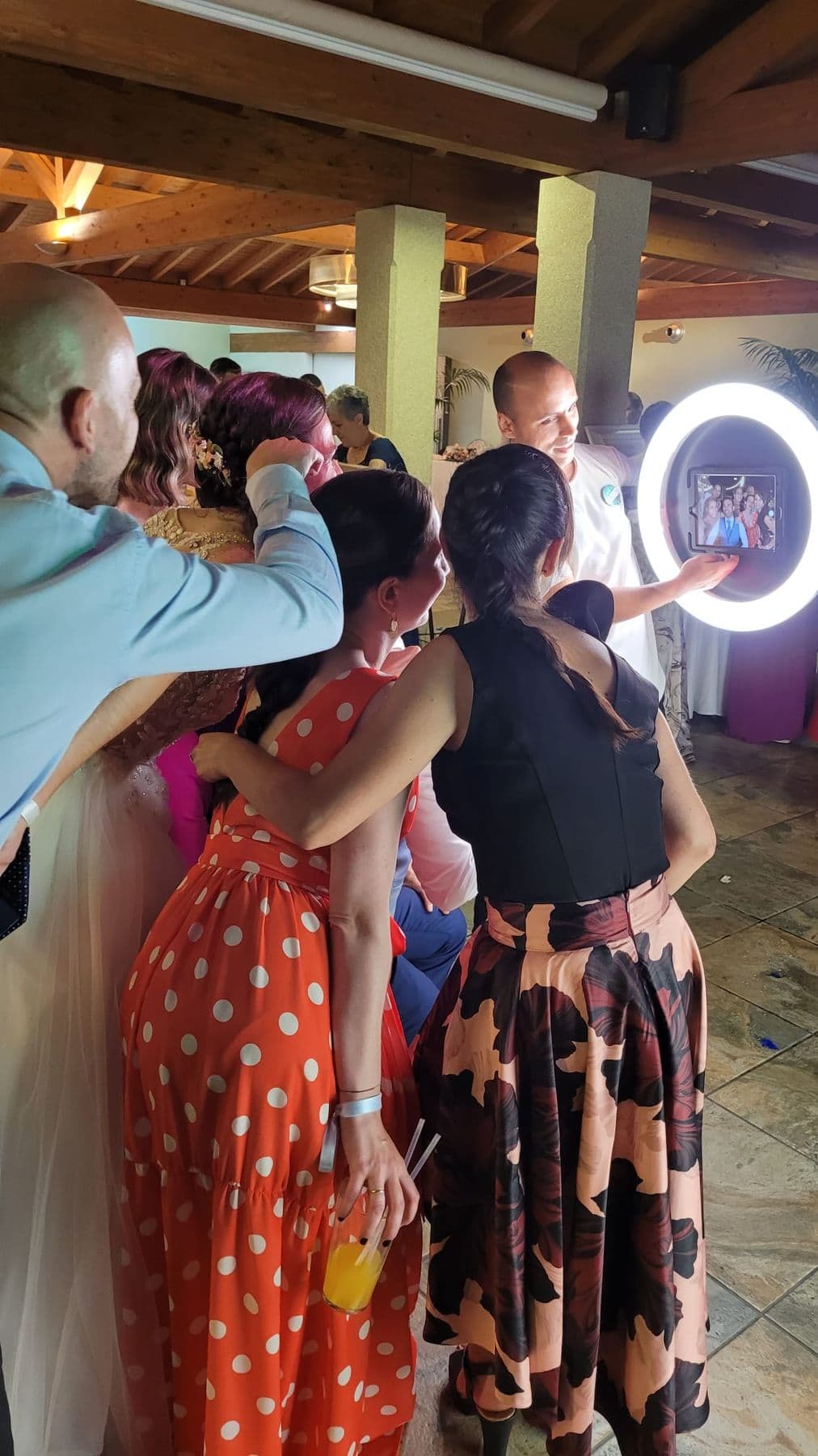 Fotomatón Sabrosura en un evento